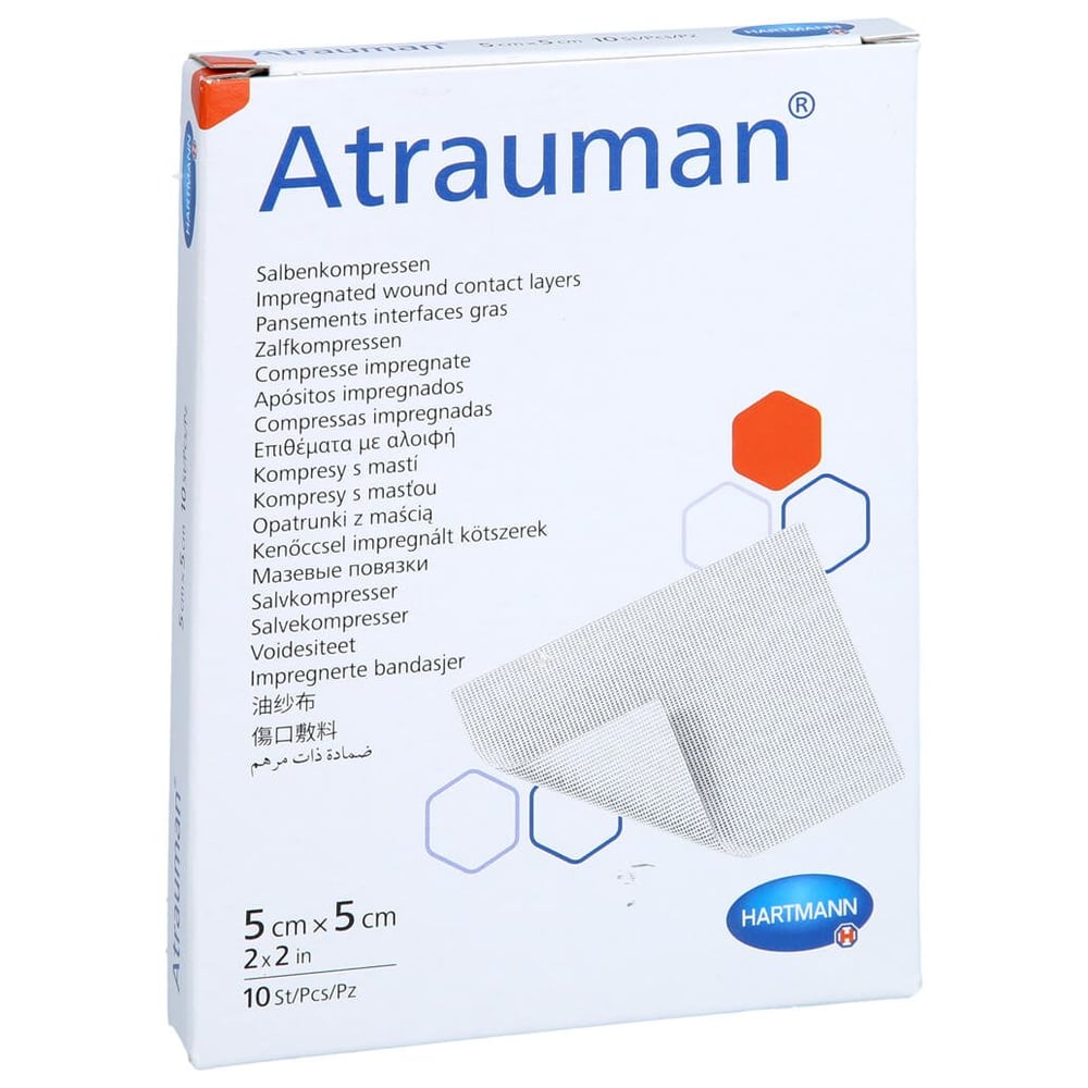 Atrauman 5x5 cm steril Kompressen