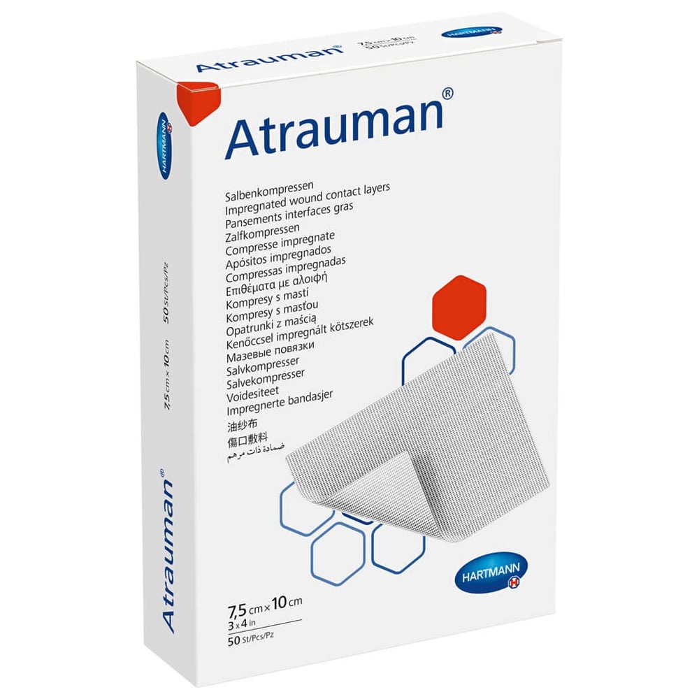 Atrauman 7,5x10 cm steril Kompressen