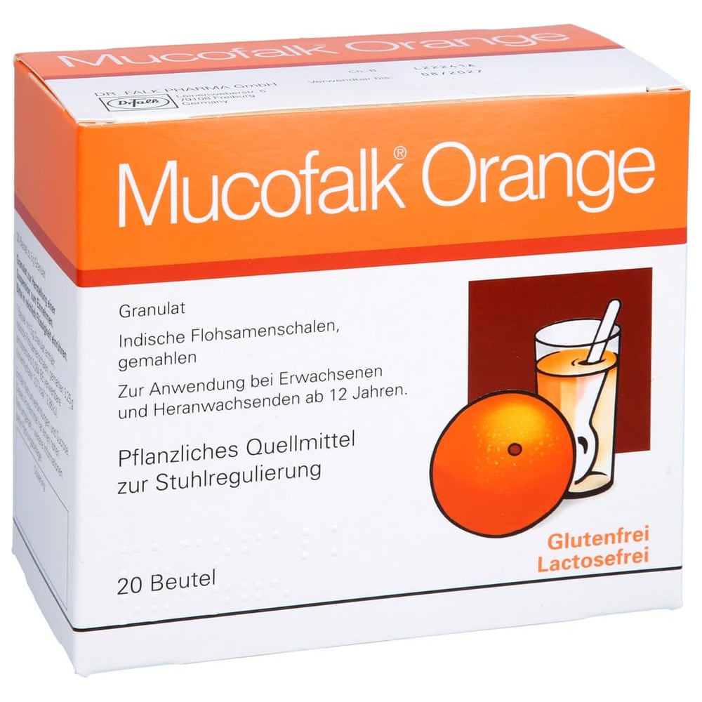 Mucofalk Orange Beutel
