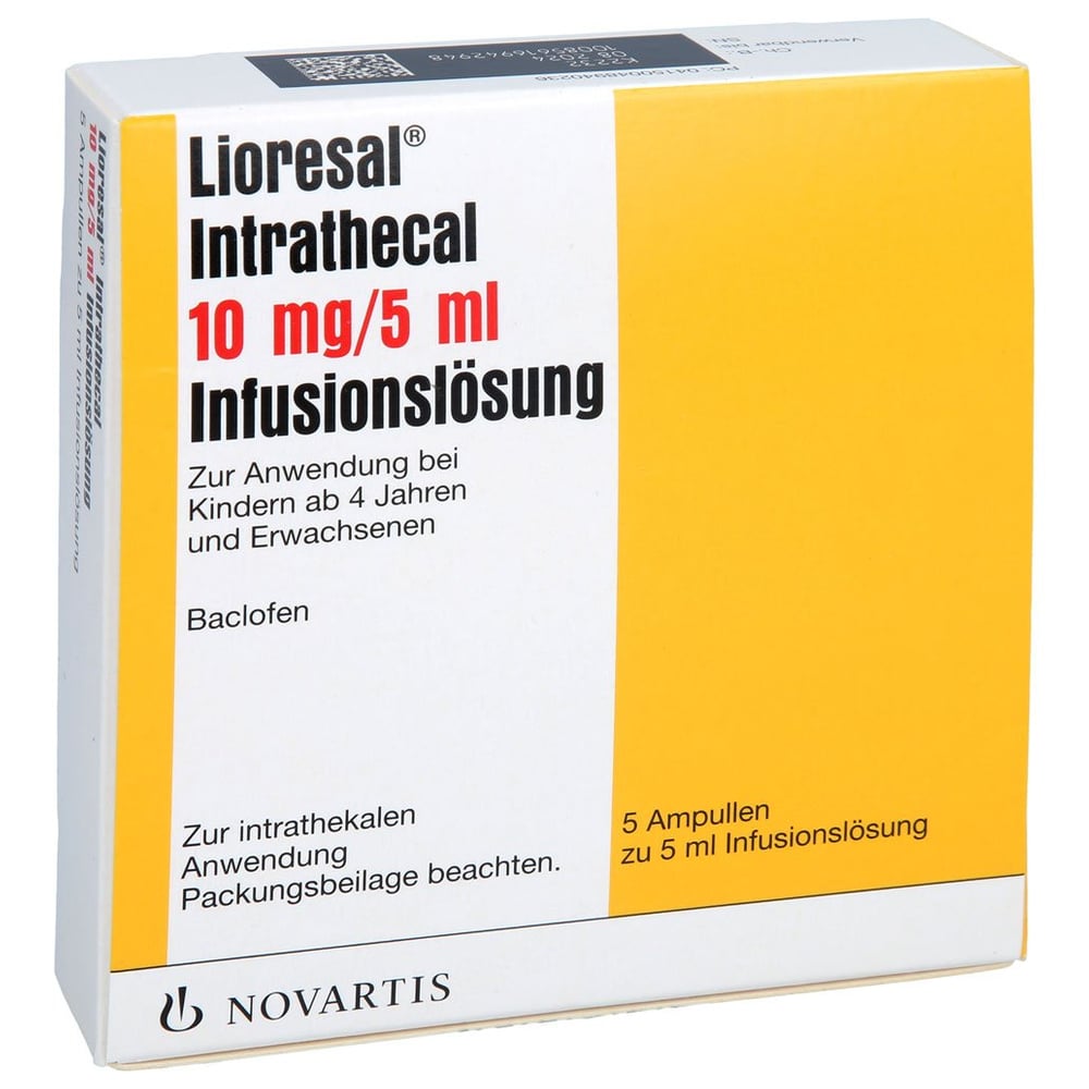 Lioresal Intrathecal 10mg