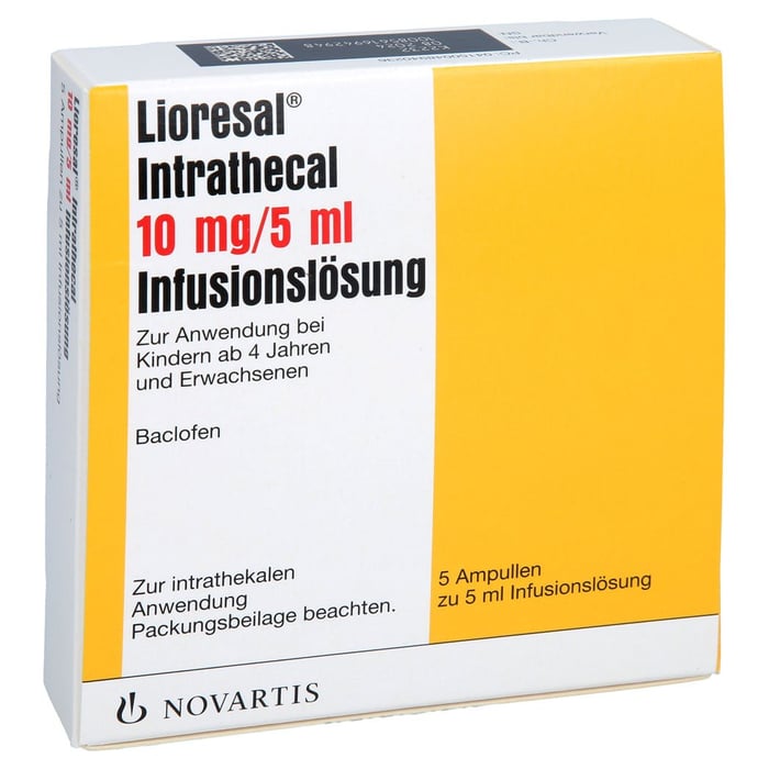 Lioresal Intrathecal 10mg