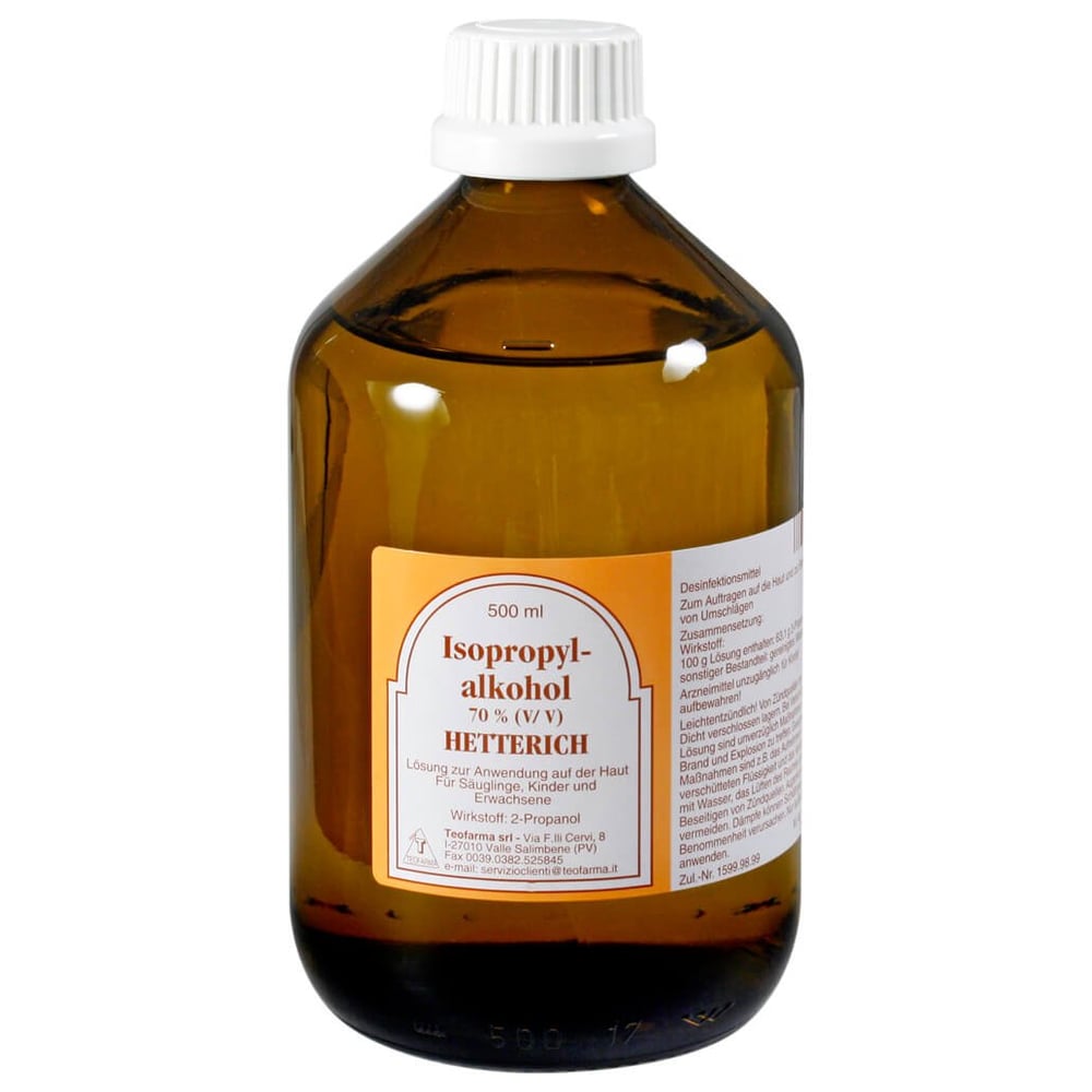 Isopropylalkohol 70% V/v Hetterich