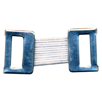 Verbandklammern weiß mit Gummiband