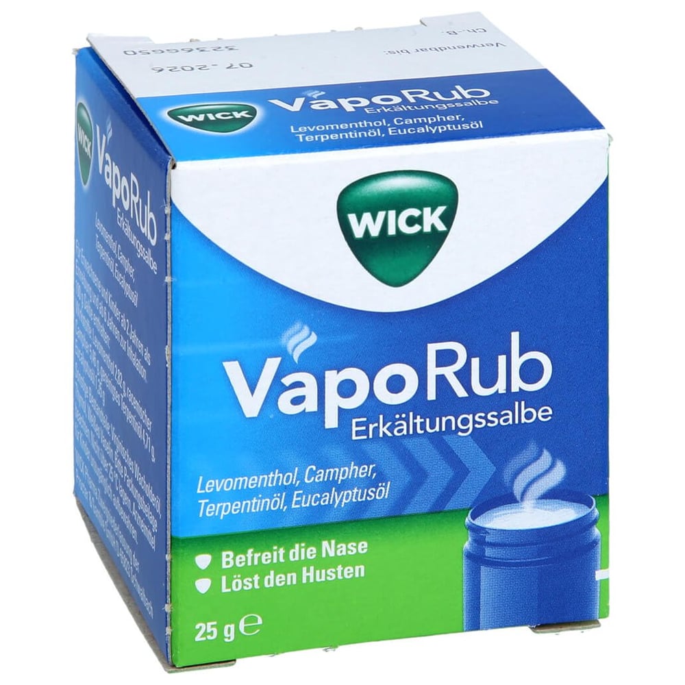Wick VapoRub Erkältungssalbe