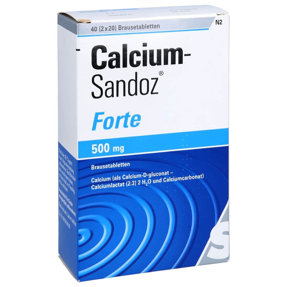 Calcium-Sandoz Forte 500 mg
