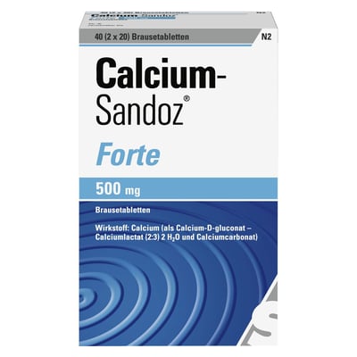 Calcium-Sandoz Forte 500 mg