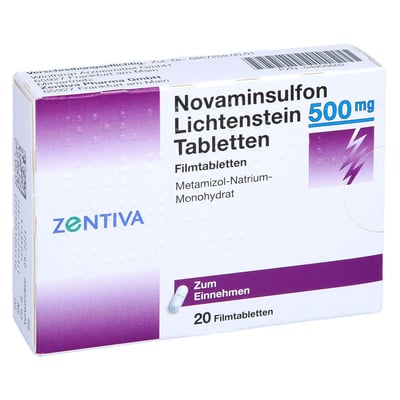 Novaminsulfon Lichtenstein 500 mg
