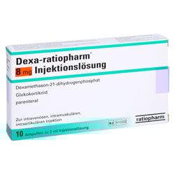 Dexa-ratiopharm 8mg Injektionslösung