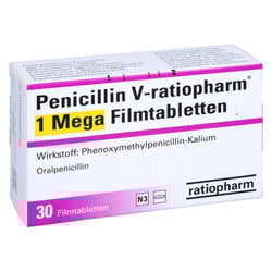 Penicillin V-ratiopharm 1 Mega