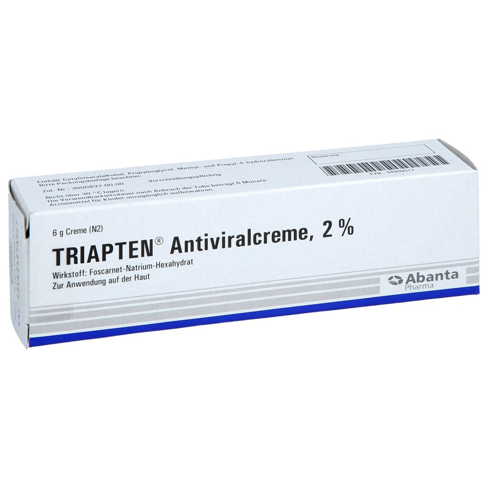 Triapten Antiviralcreme 2 %