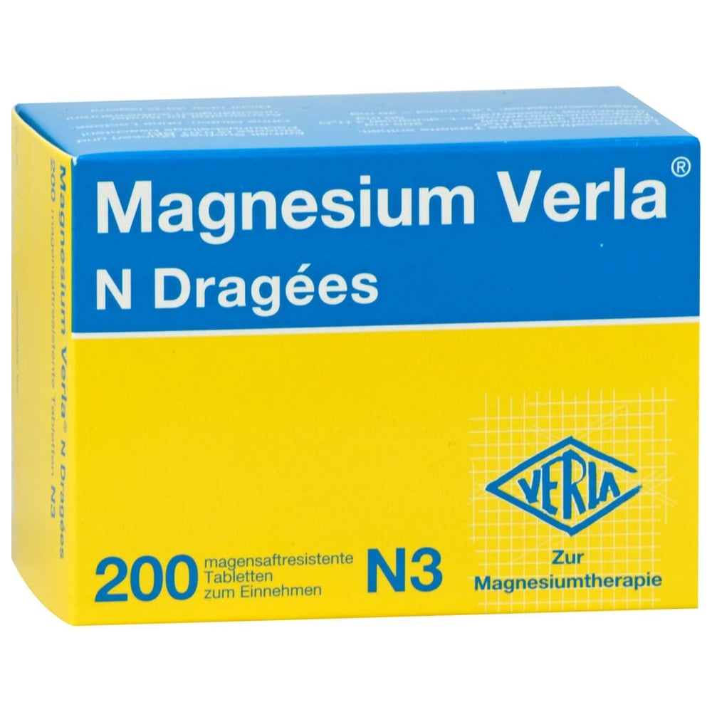 Magnesium Verla N Dragees