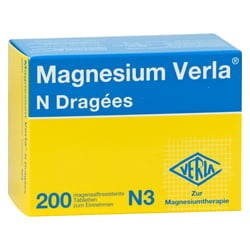 Magnesium Verla N Dragees