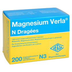 Magnesium Verla N Dragees