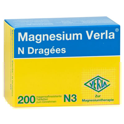 Magnesium Verla N Dragees