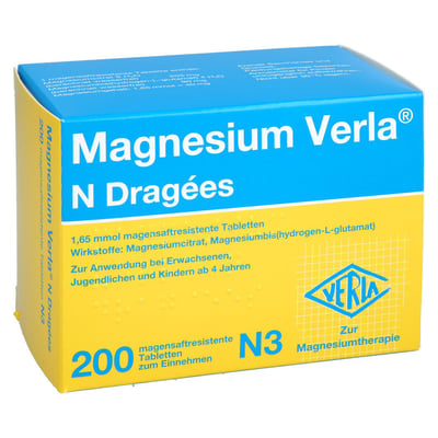 Magnesium Verla N Dragees Produktbild 1
