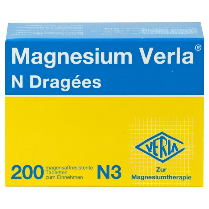 Magnesium Verla N Dragees