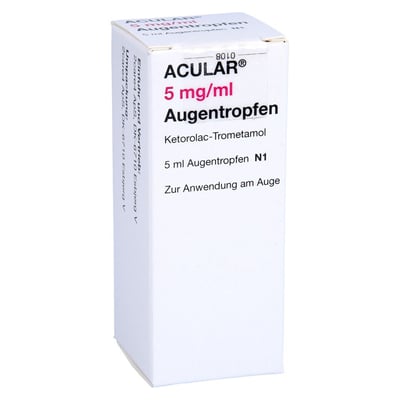 Acular 5mg/ml Augentropfen