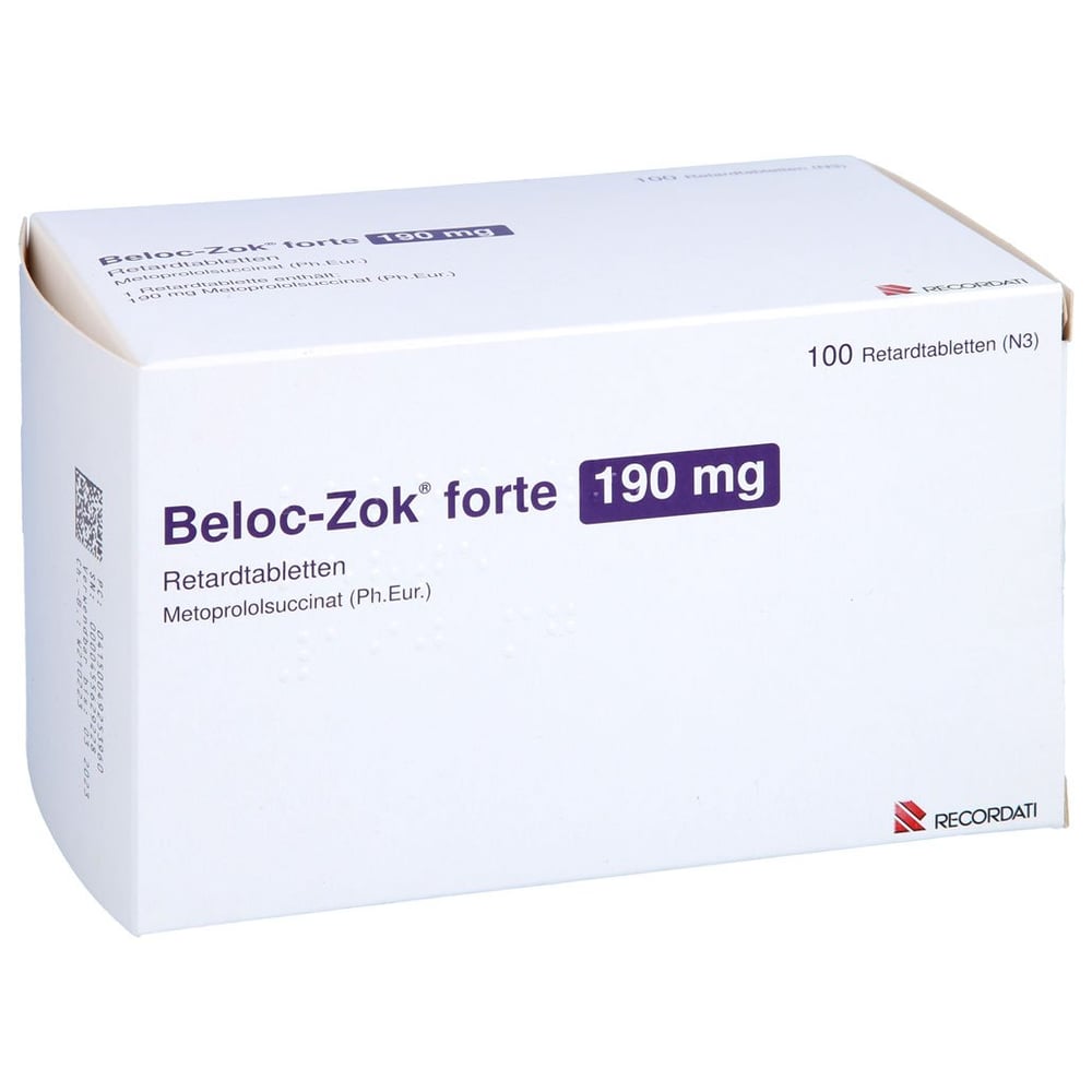 Beloc-Zok forte 190 mg