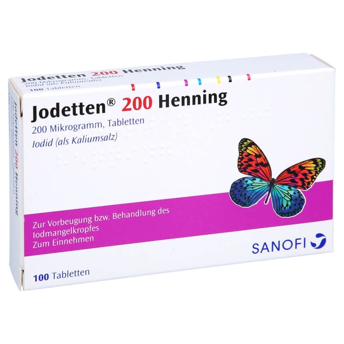 Jodetten 200 Henning 200 Mikrogramm