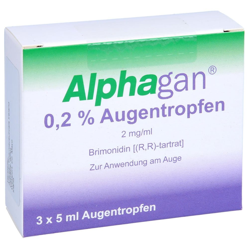 Alphagan 0,2 % (2 mg/ml)