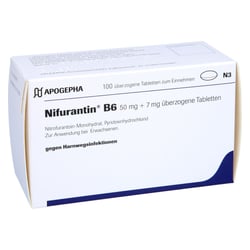 Nifurantin B6 50 mg+7 mg