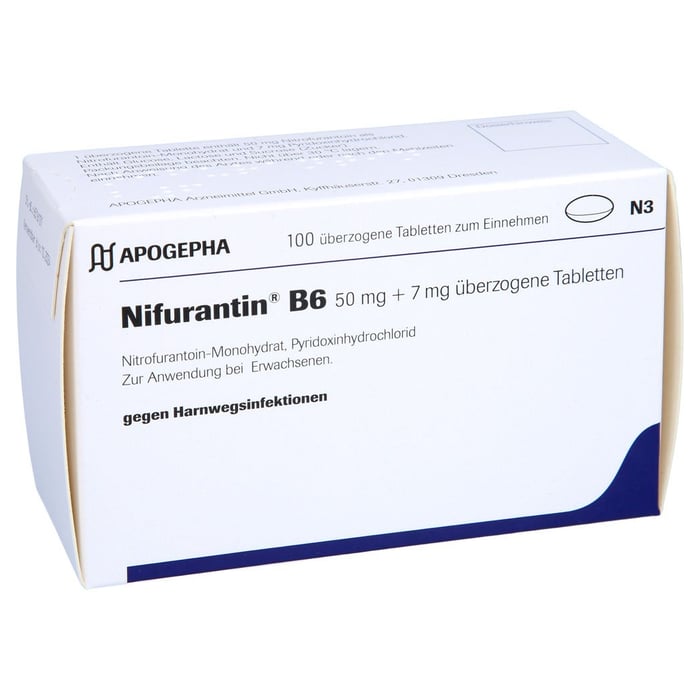 Nifurantin B6 50mg+7mg