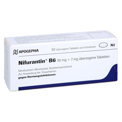 Nifurantin B6 50 mg+7 mg