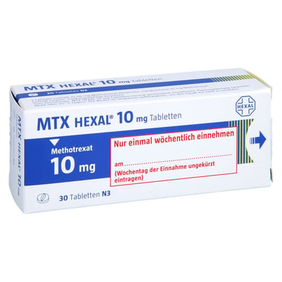 Mtx Hexal 10 mg Produktbild 1