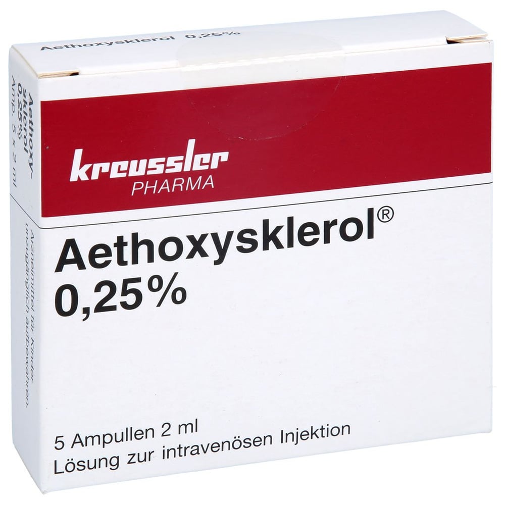 Aethoxysklerol 0.25%