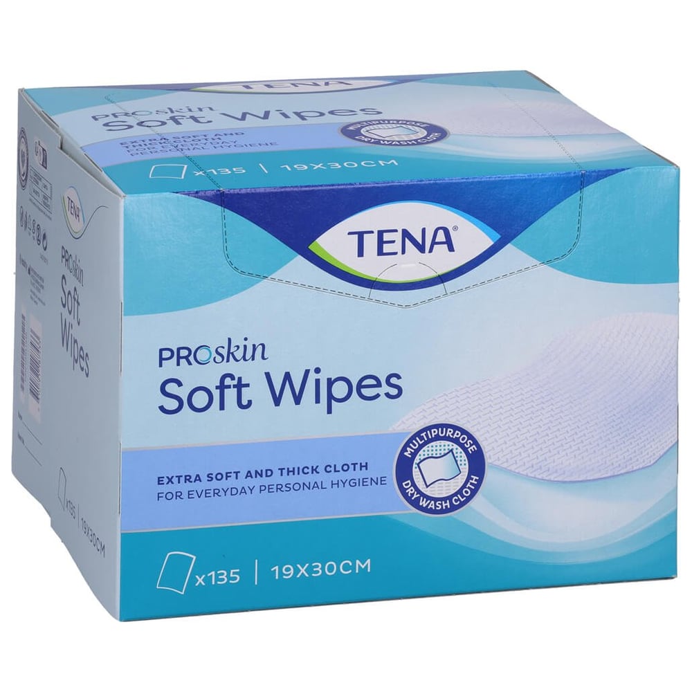 TENA Soft Wipe 19x30cm
