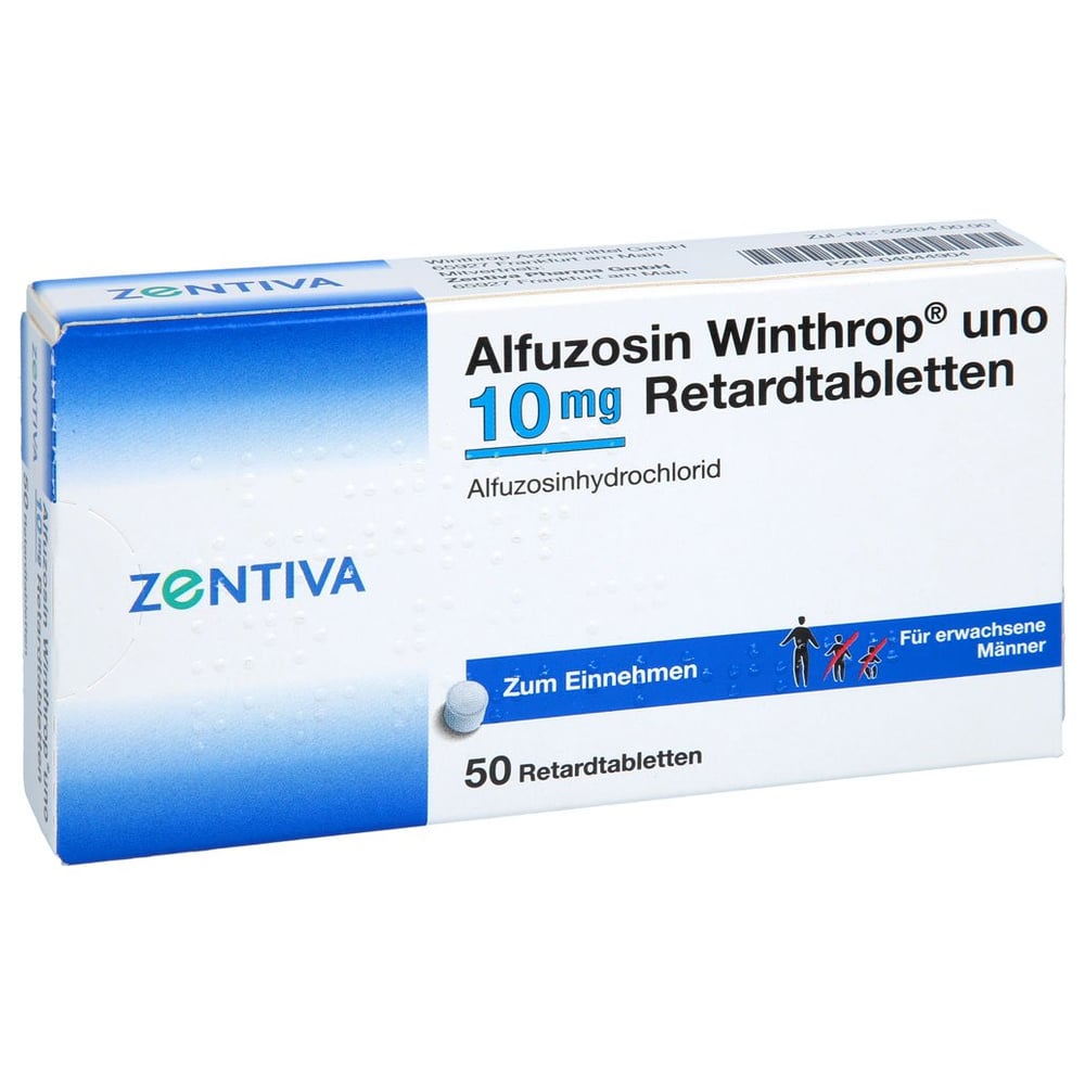 Alfuzosin Winthrop uno 10 mg