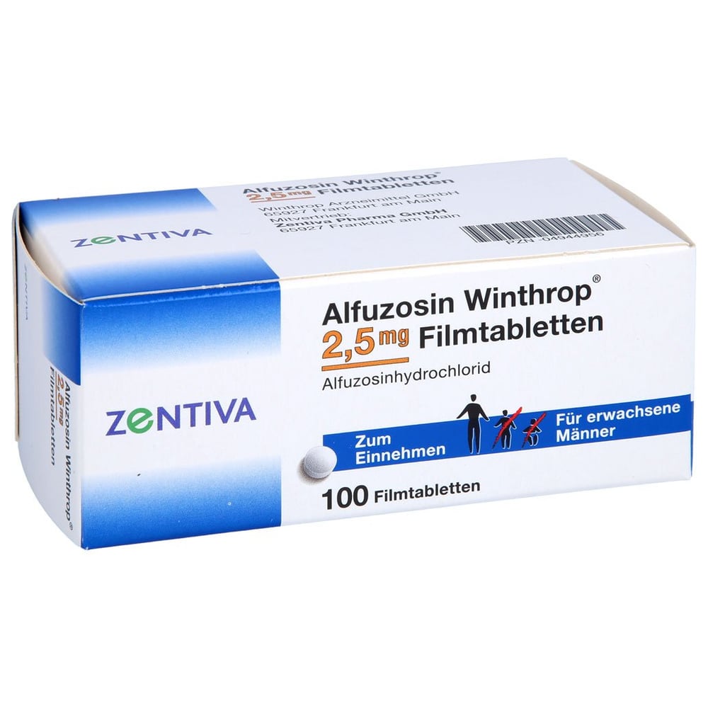 Alfuzosin Winthrop 2,5 mg