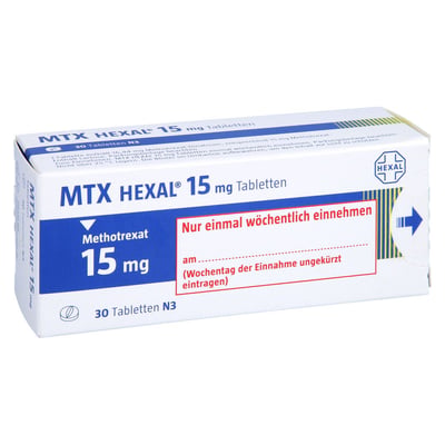 Mtx Hexal 15 mg Produktbild 1