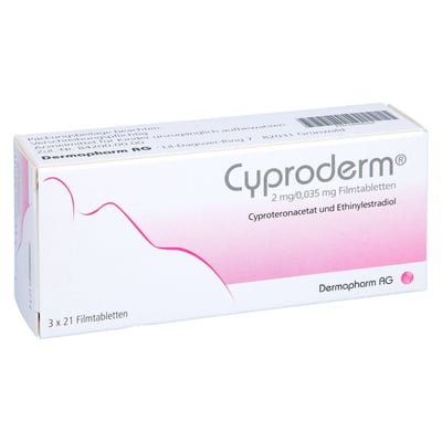 Cyproderm 2 mg/0,035 mg