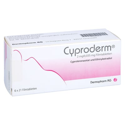 Cyproderm 2 mg/0,035 mg