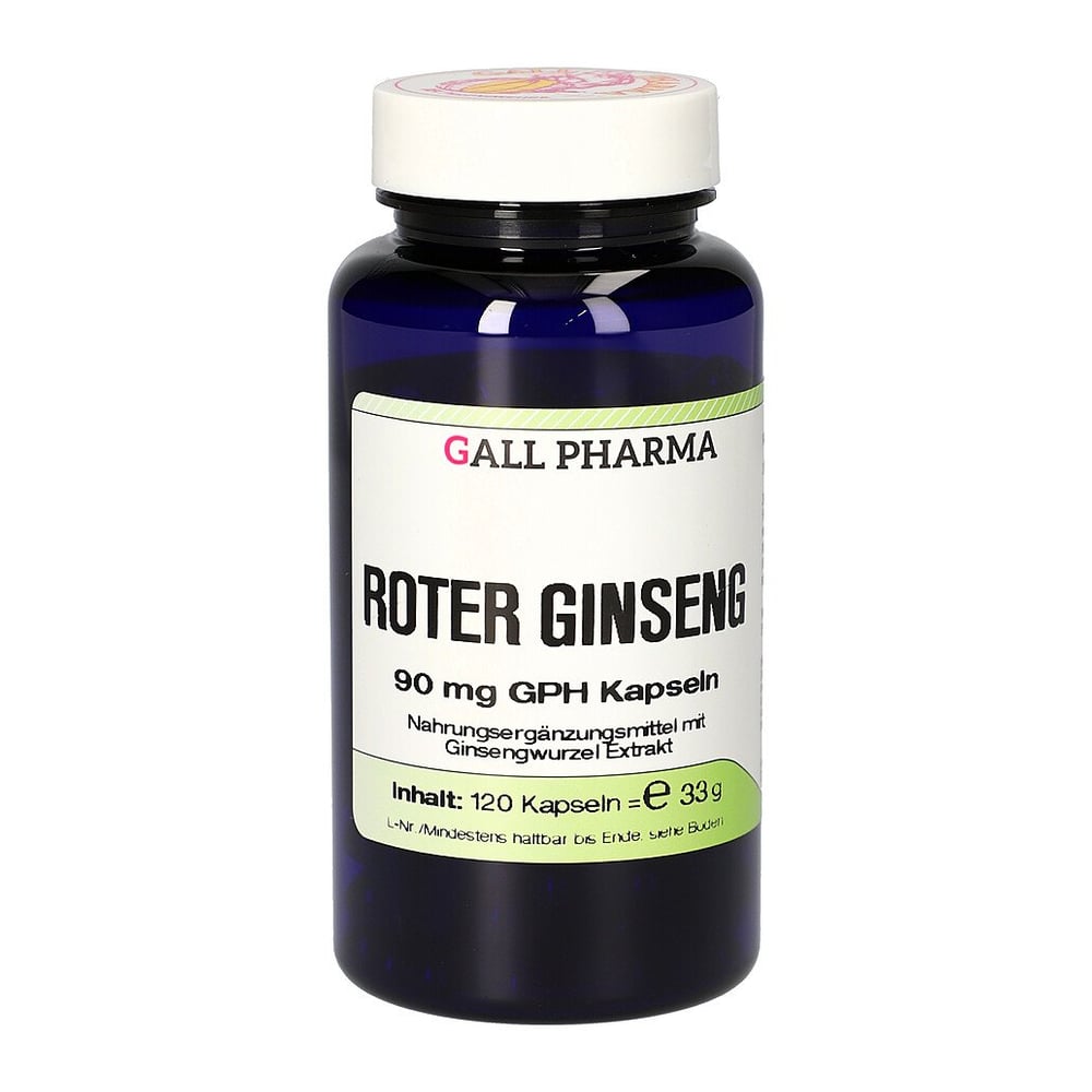 Roter Ginseng 90mg Gph Kap