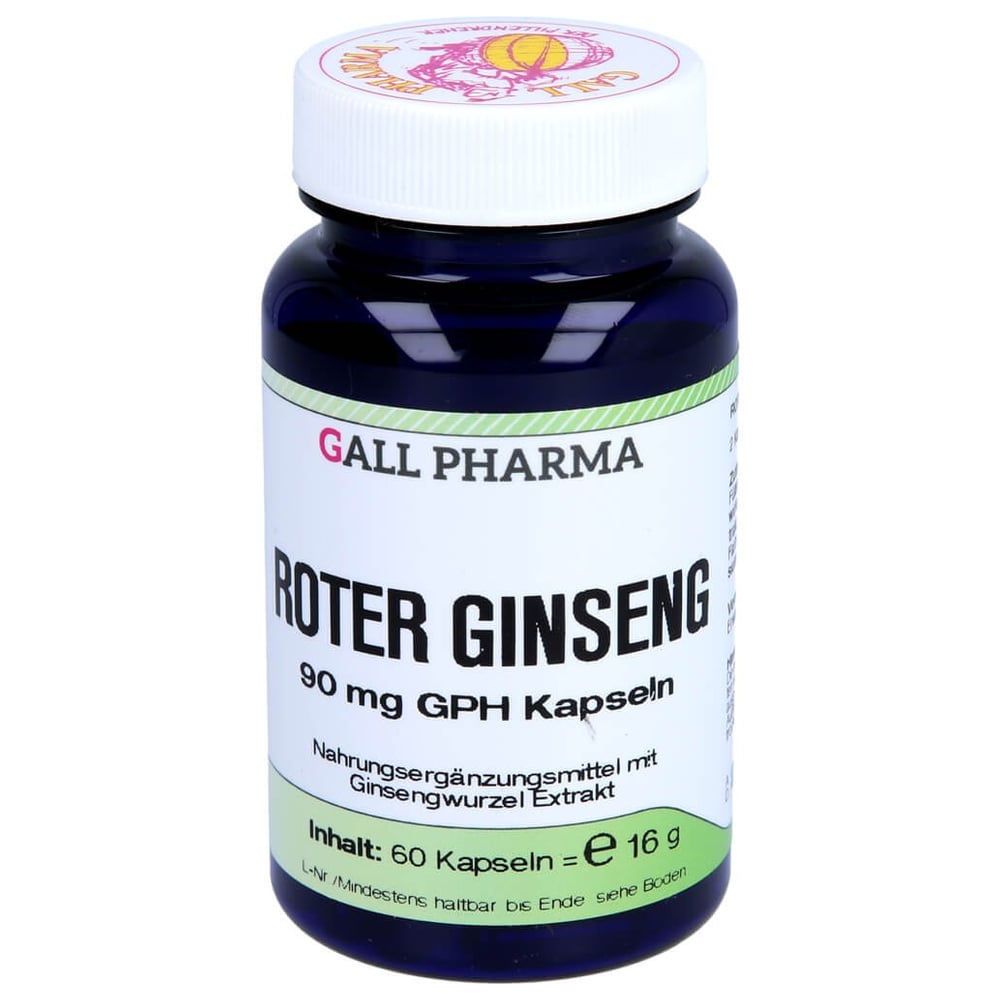 Roter Ginseng 90mg GPH Kapseln