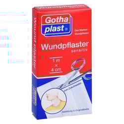 Gothaplast Wundpfl.sensitiv 4 cmx1 m geschnitten