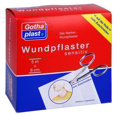 Gothaplast Wundpfl.sensitiv 6 cmx5 m