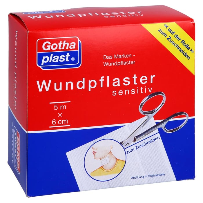 Gothaplast Wundpfl.sensitiv 6 cmx5 m