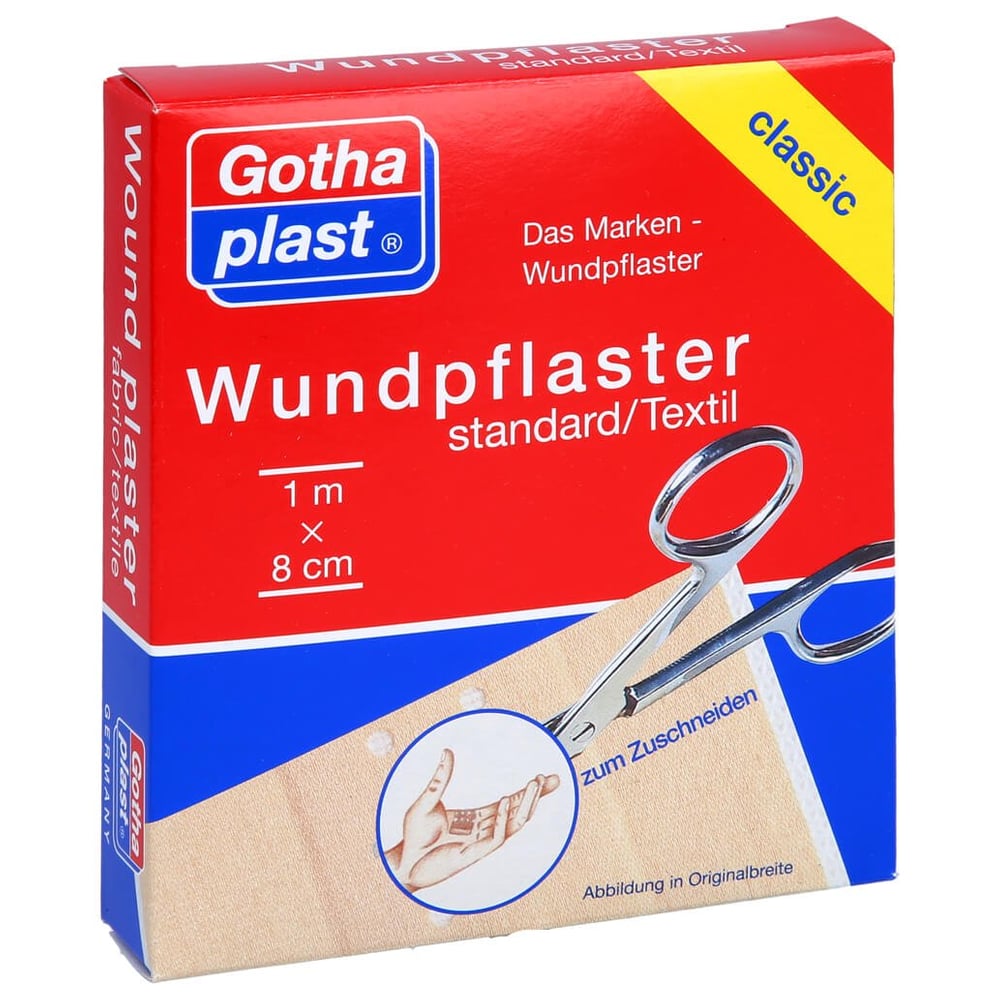 Gothaplast Wundpfl.stand.8 cmx1 m