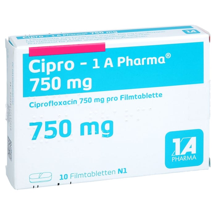 Cipro-1A Pharma 750mg