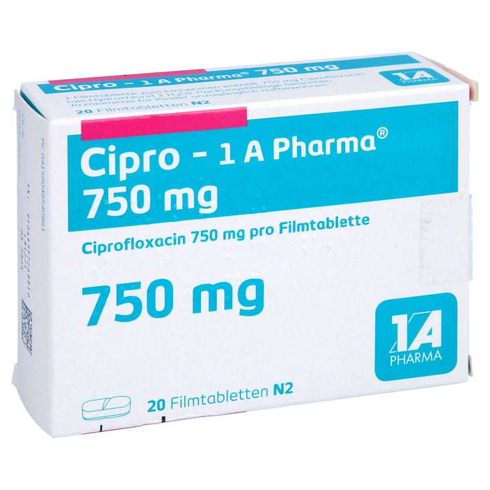 Cipro-1A Pharma 750mg
