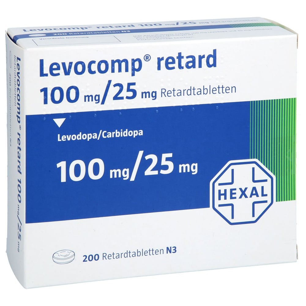 Levocomp retard 100 mg/25 mg