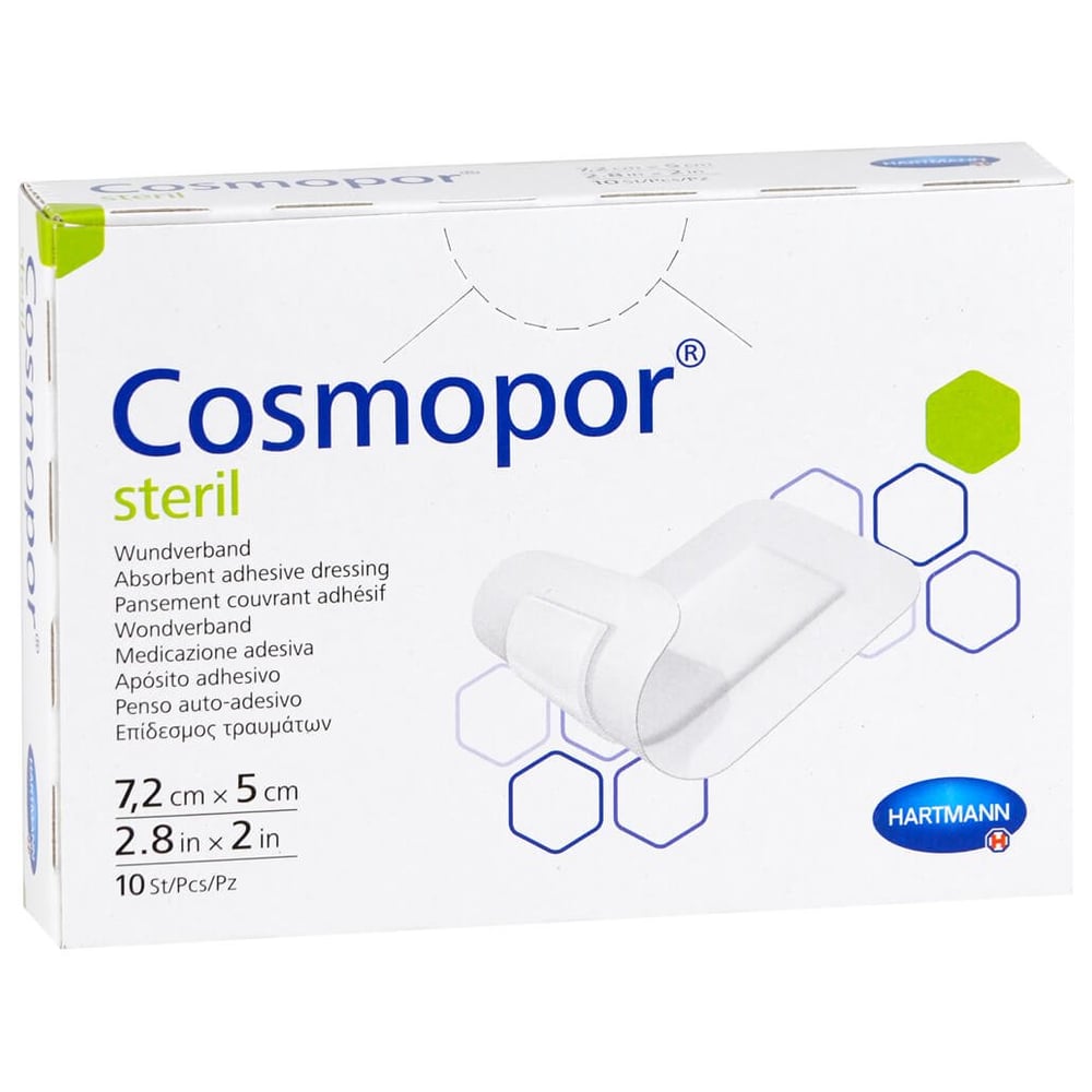 Cosmopor steril Wundverband 5x7,2 cm