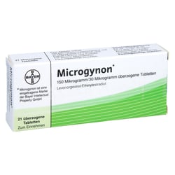Microgynon 150 Mikrogramm/30 Mikrogramm
