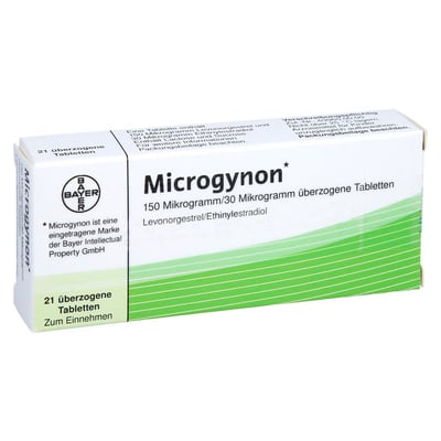 Microgynon 150 Mikrogramm/30 Mikrogramm