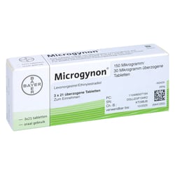 Microgynon 150 Mikrogramm/30 Mikrogramm