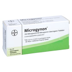 Microgynon 150 Mikrogramm/30 Mikrogramm
