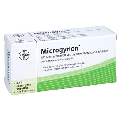 Microgynon 150 Mikrogramm/30 Mikrogramm